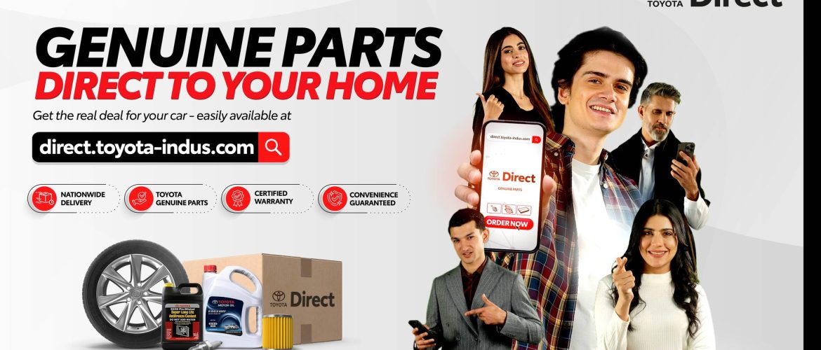 Toyota Genuine Parts , Just a Tap Away!